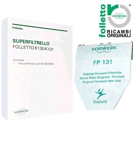 Sacchetti folletto 130 131 - sacchetti,