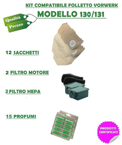 Folletto vk130 vk131 kit - folletto,