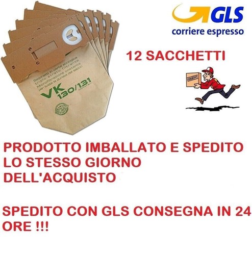 Sacchetti folletto 130 vk - folletto,